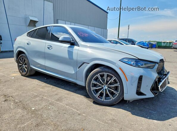 5UX33EX0XS9X67133 2025 BMW X6 Gray Передня права чверть