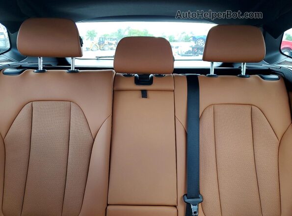 5UX43DP00N9K61037 2022 BMW X3 Blue უკანა სავარძლების ხედი