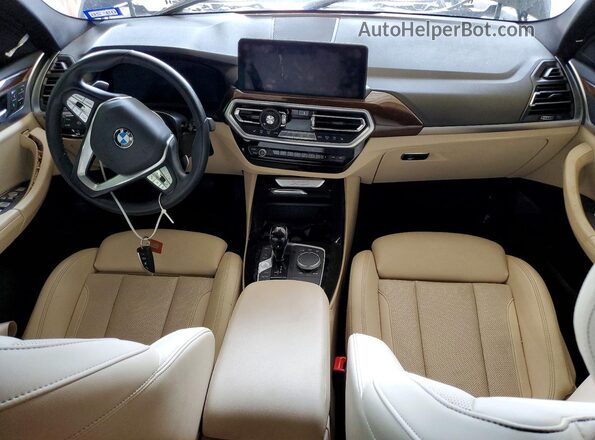5UX43DP01N9J32367 2022 BMW X3 Black Widok deski rozdzielczej