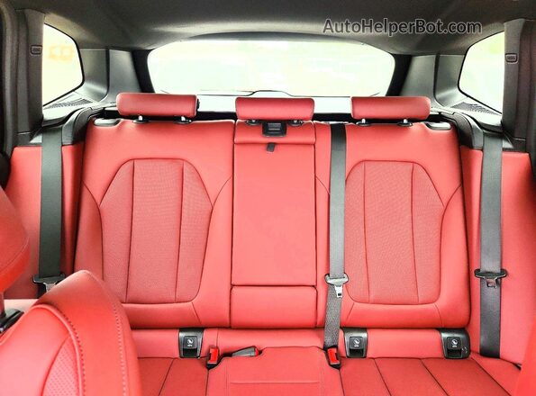 5UX43DP01N9K73942 2022 BMW X3 White უკანა სავარძლების ხედი