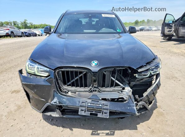 5UX43DP01R9U54710 2024 BMW X3 Black Вид спереду