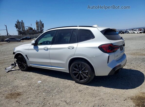 5UX43DP02N9K01356 2022 BMW X3 Белый Задняя левая четверть
