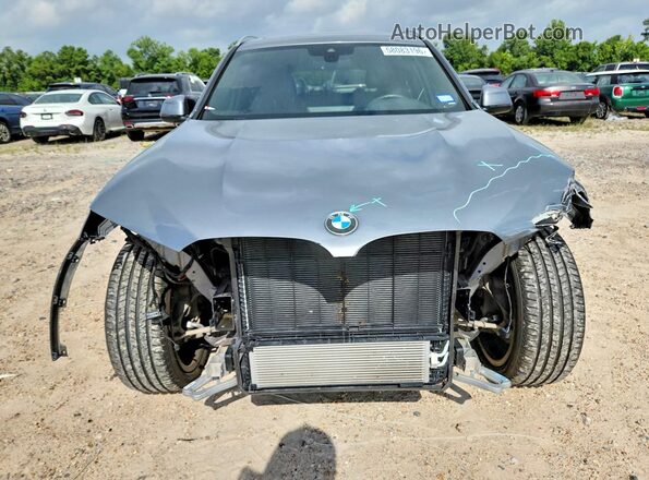 5UX43DP03R9U76384 2024 BMW X3 Silver Դիմացի տեսք