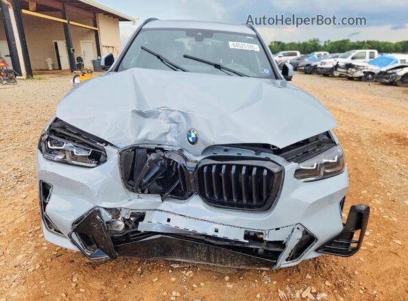 5UX43DP03R9W67206 2024 BMW X3 Gray Вид спереду
