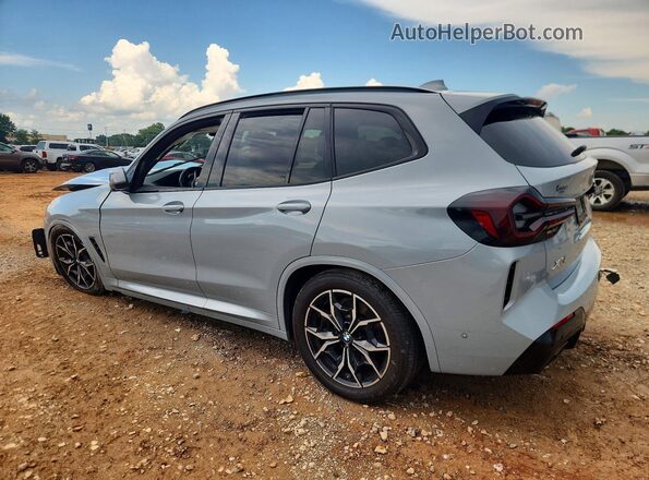 5UX43DP03R9W67206 2024 BMW X3 Gray Задня ліва чверть