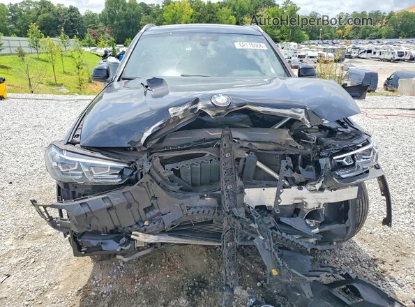 5UX43DP05N9J32288 2022 BMW X3 Black Вид спереду