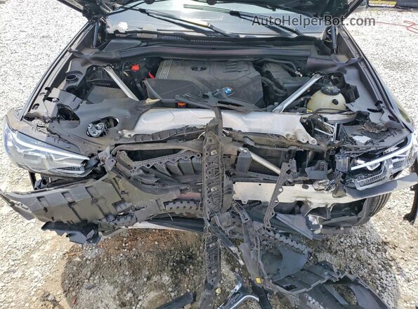 5UX43DP05N9J32288 2022 BMW X3 Black Вид підкапотного простору