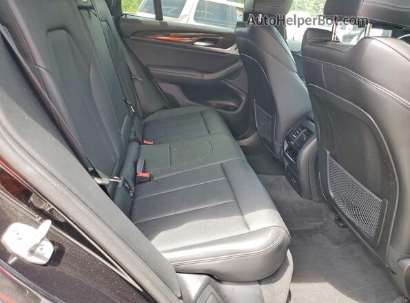 5UX43DP05N9J32288 2022 BMW X3 Black Вид задньої частини салону