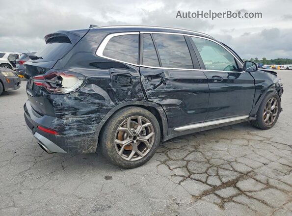 5UX43DP05N9J81359 2022 BMW X3 Black Trasero derecho