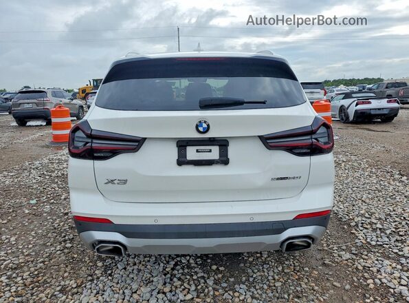 5UX43DP05N9K35419 2022 BMW X3 Белый Вид сзади