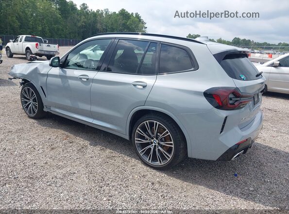 5UX43DP05N9M20036 2022 BMW X3 Gray Tył lewy