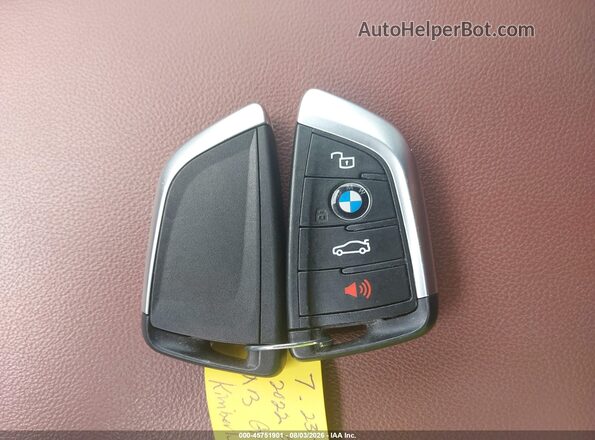 5UX43DP05N9M20036 2022 BMW X3 Gray Widok deski rozdzielczej