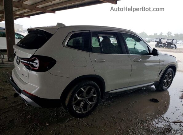 5UX43DP05N9N28737 2022 BMW X3 White Rear right
