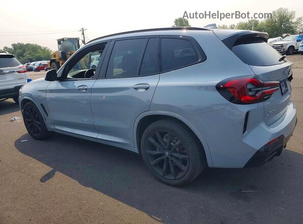 5UX43DP05R9W60130 2024 BMW X3 Серебряный Задняя левая четверть