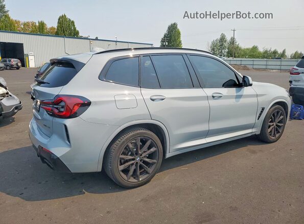 5UX43DP05R9W60130 2024 BMW X3 Серебряный Задняя правая четверть