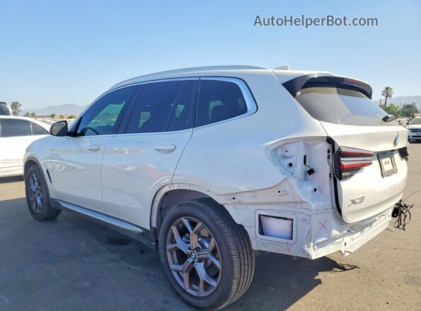 5UX43DP07P9R72656 2023 BMW X3 White უკანა მარცხენა