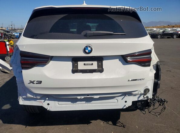5UX43DP07P9R72656 2023 BMW X3 White უკანა ხედი