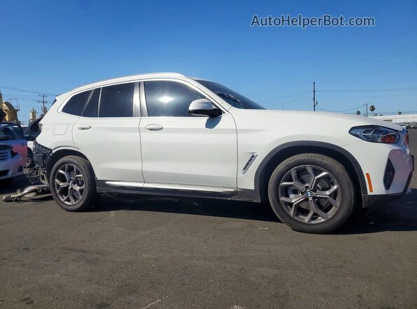 5UX43DP07P9R72656 2023 BMW X3 White წინა მარჯვენა