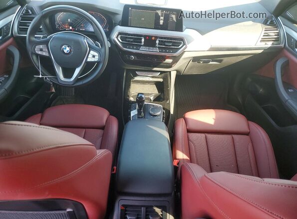 5UX43DP07P9R72656 2023 BMW X3 White წინა პანელის ხედი