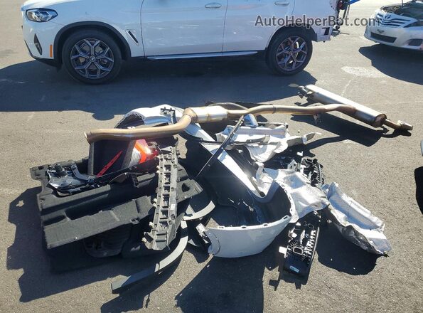 5UX43DP07P9R72656 2023 BMW X3 White VIN კოდის სტიკერის ხედი