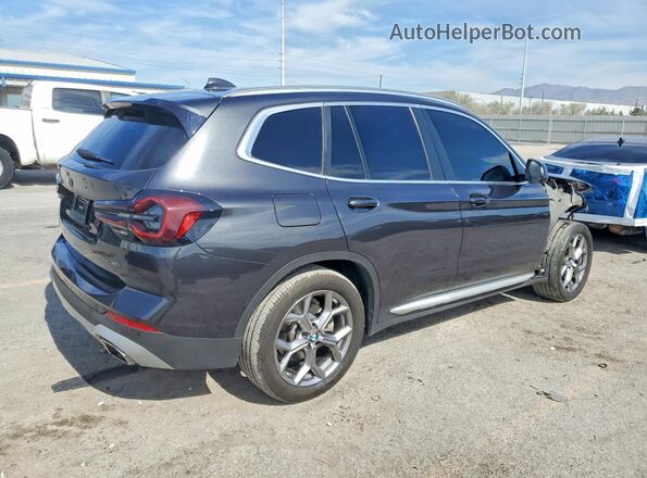 5UX43DP09P9S11451 2023 BMW X3 Black Tył prawy