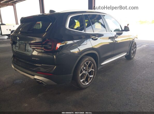 5UX43DP0XP9R05338 2023 BMW X3 Gray Задня права чверть