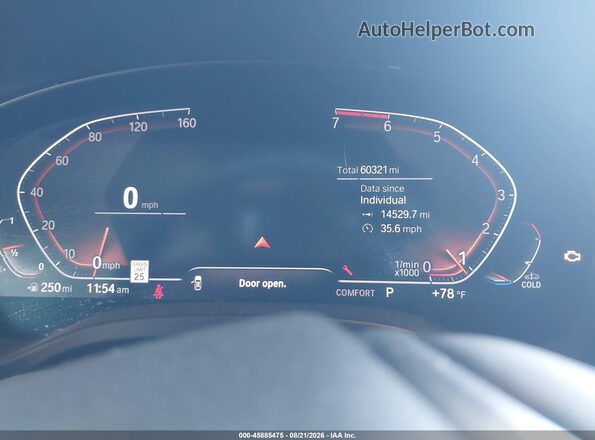 5UX43DP0XP9R05338 2023 BMW X3 Gray Вид задніх сидінь