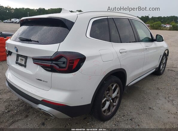 5UX43DP0XR9T66304 2024 BMW X3 White Հետևի աջ