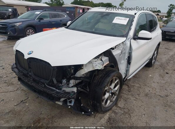 5UX43DP0XR9T66304 2024 BMW X3 White Դիմացի տեսք