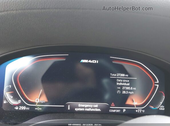 5UX43DT02R9U60585 2024 BMW X4 White Вид задніх сидінь