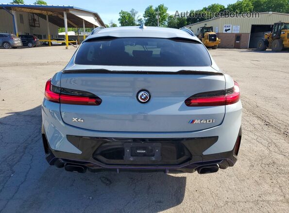 5UX43DT06P9N67068 2023 BMW X4 Gray Հետևի տեսք