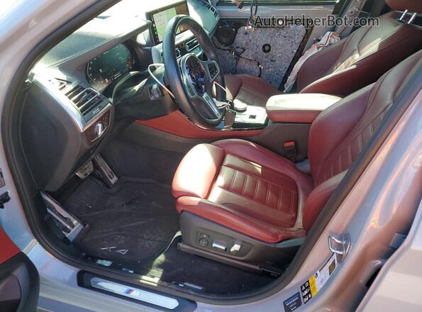 5UX43DT06P9N67068 2023 BMW X4 Gray Սալոնի դիմացի տեսք