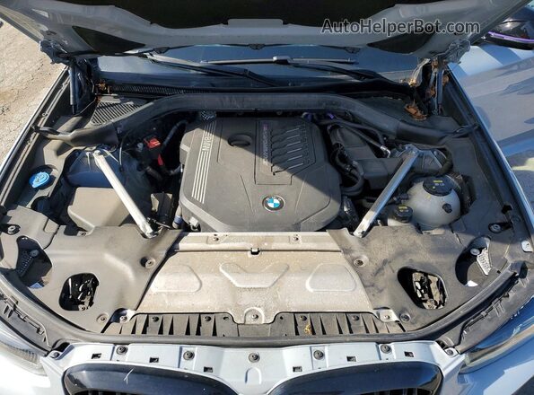 5UX43DT06P9N67068 2023 BMW X4 Gray Շարժիչի բաժամունքի տեսք