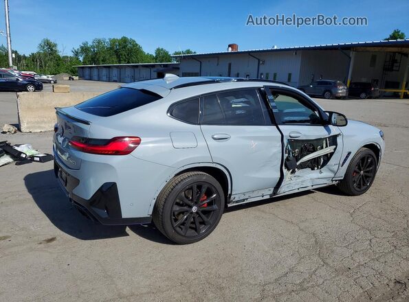 5UX43DT06P9N67068 2023 BMW X4 Gray Հետևի աջ
