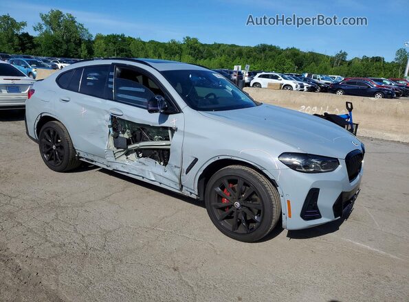 5UX43DT06P9N67068 2023 BMW X4 Gray Առջևի աջ