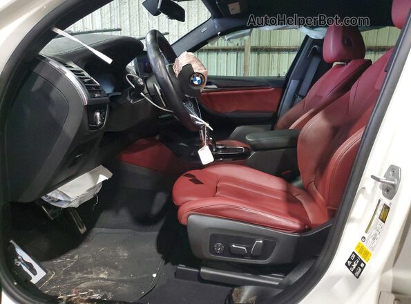 5UX43DT08R9U62986 2024 BMW X4 White Սալոնի դիմացի տեսք