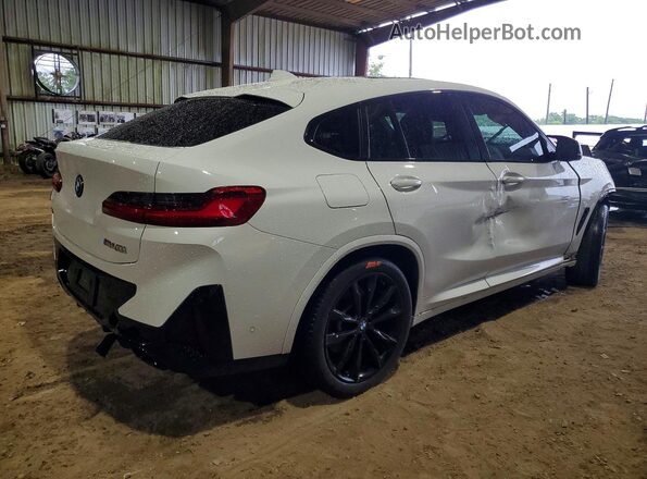 5UX43DT08R9U62986 2024 BMW X4 White Հետևի աջ