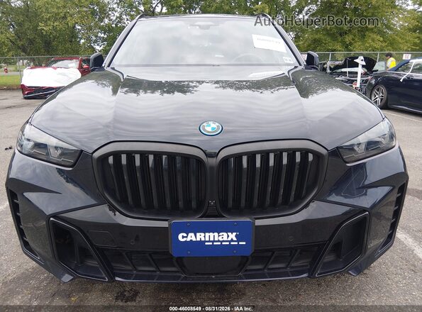 5UX43EU00R9U89586 2024 BMW X5 Navy ხელსაწყოთა პანელის ხედი
