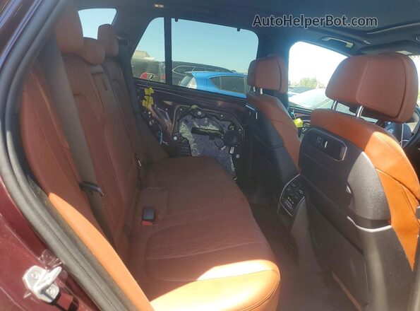 5UX43EU00S9W94251 2025 BMW X5 Бордовый Вид задней части салона