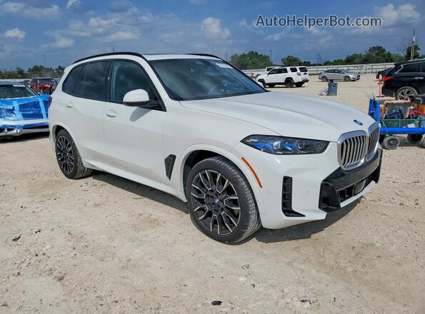 5UX43EU00S9Z20658 2025 BMW X5 White წინა მარჯვენა