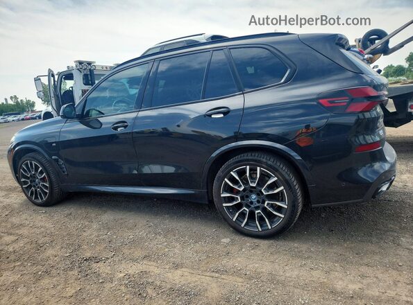 5UX43EU02R9U14016 2024 BMW X5 Черный Задняя левая четверть