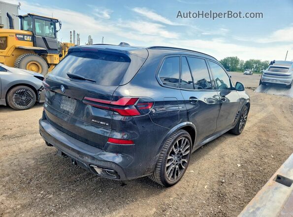 5UX43EU02R9U14016 2024 BMW X5 Черный Задняя правая четверть