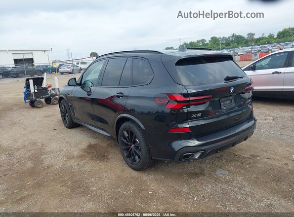5UX43EU02S9Z02002 2025 BMW X5 Black Հետևի ձախ