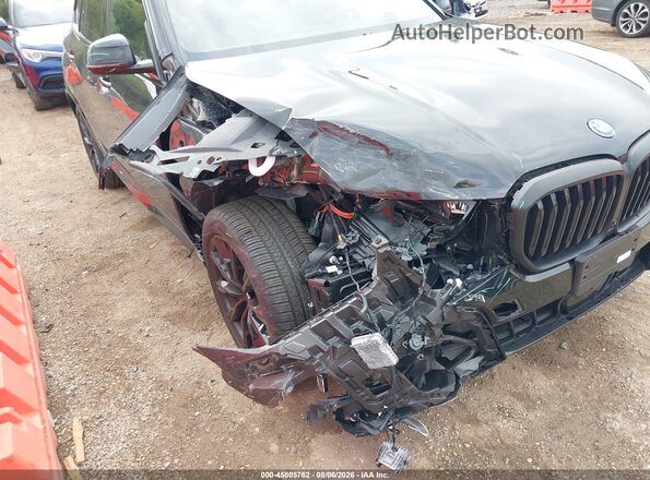 5UX43EU02S9Z02002 2025 BMW X5 Black Դիմացի տեսք