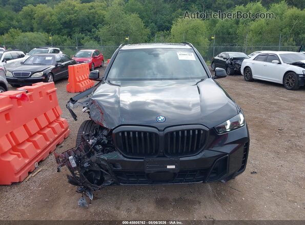 5UX43EU02S9Z02002 2025 BMW X5 Black Սարքավորումների վահանակի տեսք