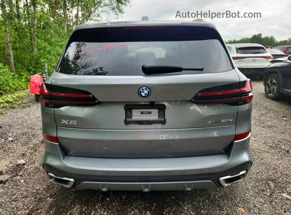 5UX43EU03R9V48131 2024 BMW X5 Серебряный Вид сзади
