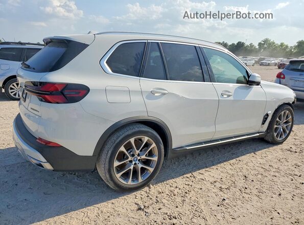 5UX43EU04R9U07861 2024 BMW X5 Белый Задняя правая четверть