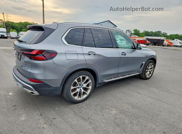 5UX43EU08S9X01012 2025 BMW X5 Серый Задняя правая четверть