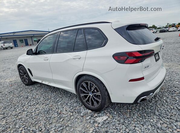 5UX43EU09R9T25625 2024 BMW X5 White Задня ліва чверть