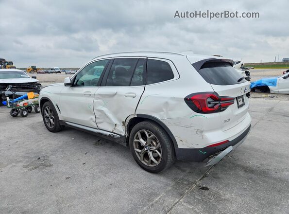 5UX53DP00N9M50307 2022 BMW X3 White Tył lewy